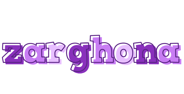 Zarghona sensual logo