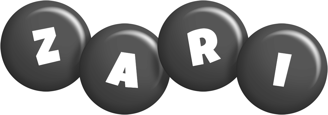 Zari candy-black logo