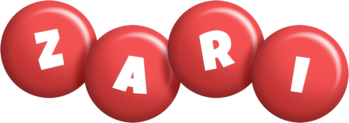 Zari candy-red logo