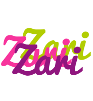 Zari flowers logo