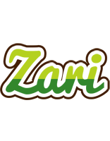 Zari golfing logo