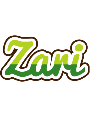 Zari golfing logo