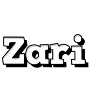 Zari snowing logo