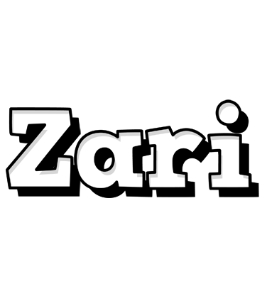 Zari snowing logo