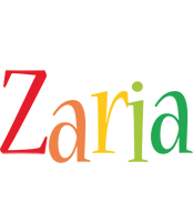 Zaria birthday logo