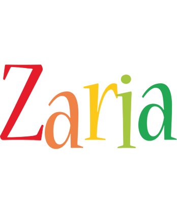 Zaria birthday logo