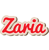 Zaria chocolate logo