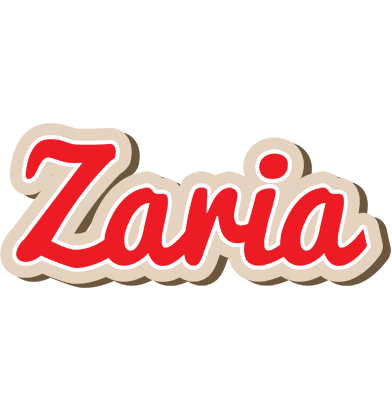 Zaria chocolate logo