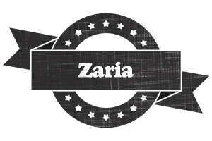 Zaria grunge logo