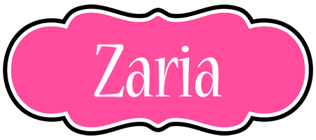 Zaria invitation logo