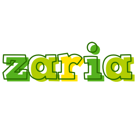 Zaria juice logo