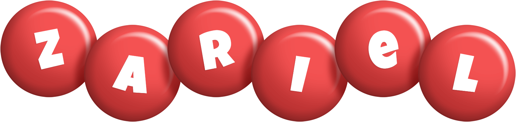 Zariel candy-red logo