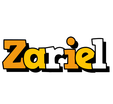 Zariel cartoon logo