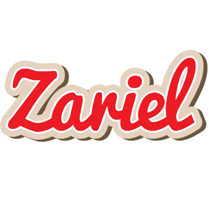 Zariel chocolate logo
