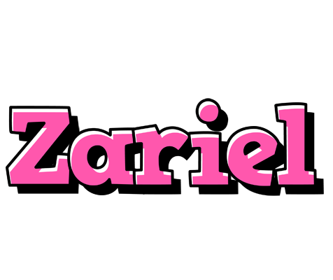 Zariel girlish logo
