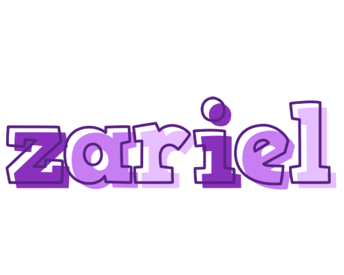 Zariel sensual logo