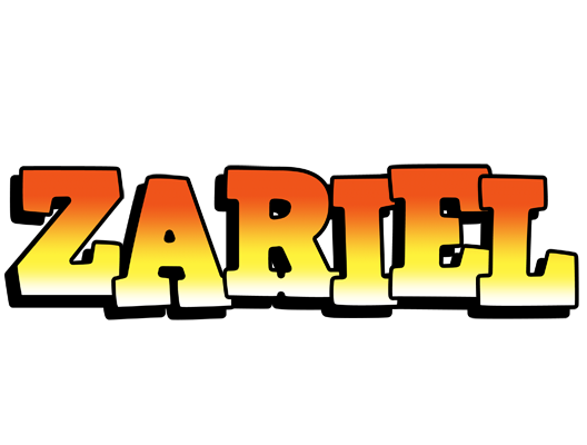 Zariel sunset logo