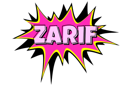 Zarif badabing logo