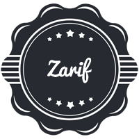 Zarif badge logo