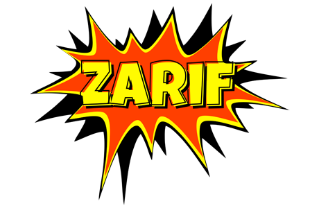 Zarif bazinga logo