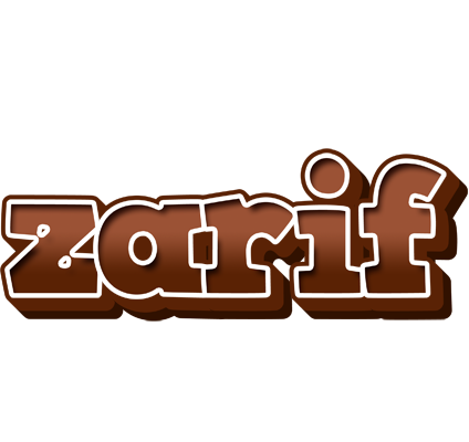 Zarif brownie logo