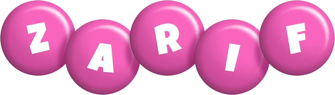 Zarif candy-pink logo