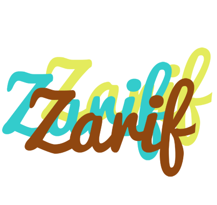 Zarif cupcake logo