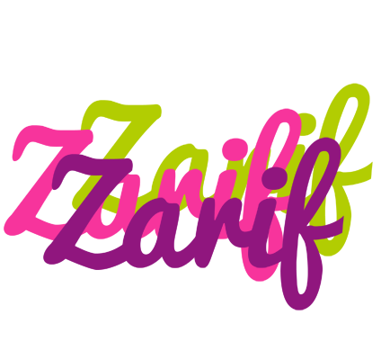 Zarif flowers logo