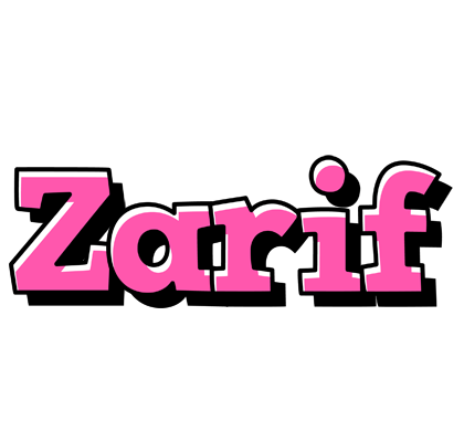 Zarif girlish logo