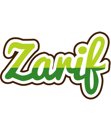 Zarif golfing logo