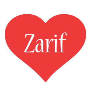 Zarif love logo