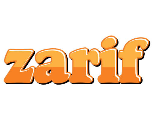 Zarif orange logo