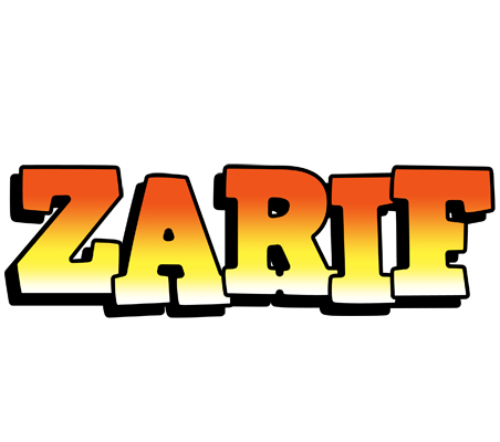 Zarif sunset logo
