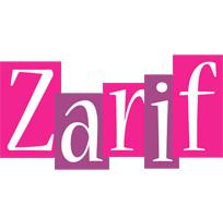 Zarif whine logo