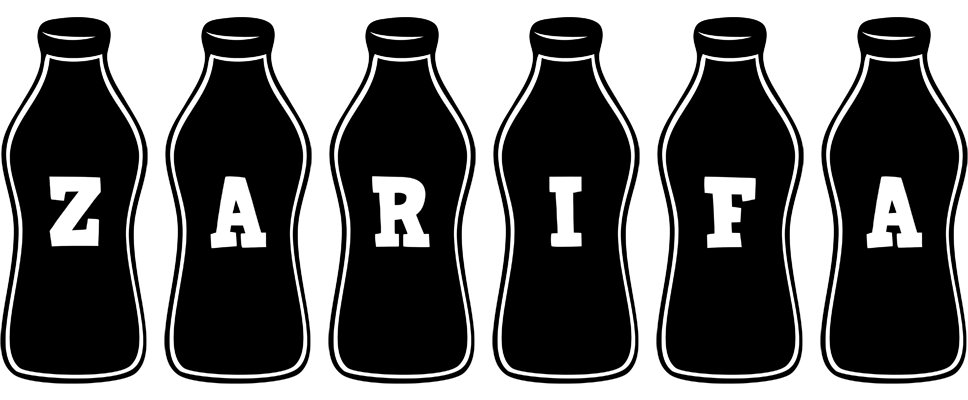 Zarifa bottle logo