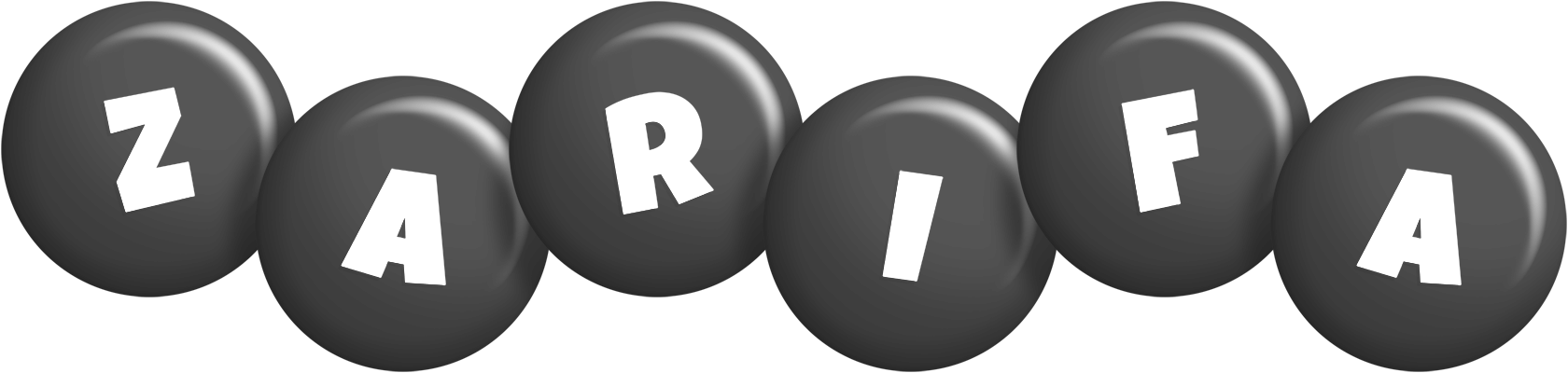 Zarifa candy-black logo