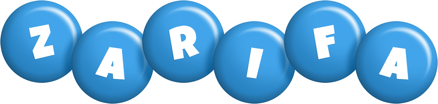 Zarifa candy-blue logo