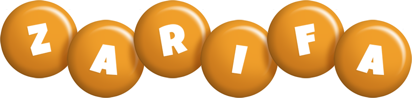 Zarifa candy-orange logo