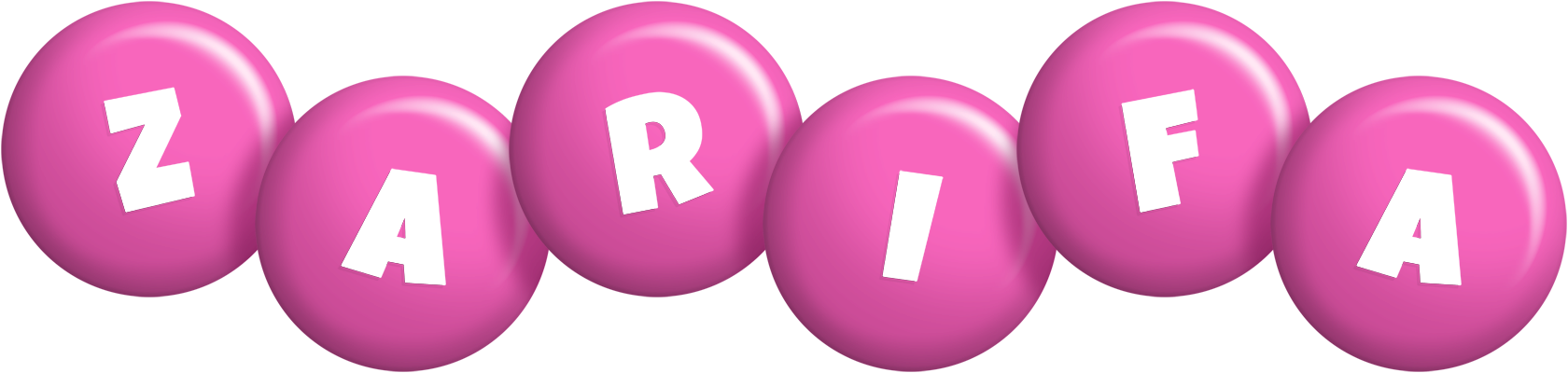 Zarifa candy-pink logo