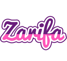 Zarifa cheerful logo