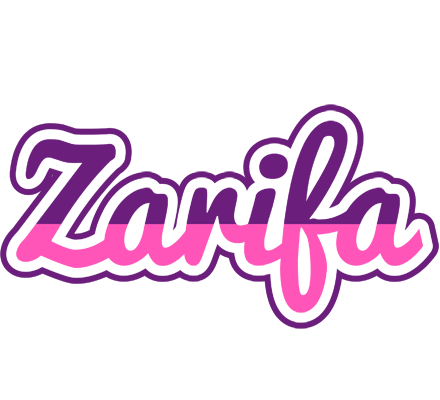 Zarifa cheerful logo