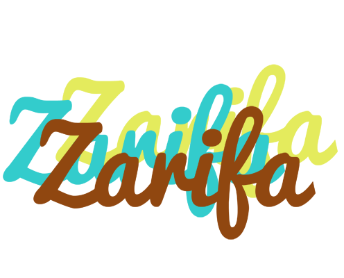 Zarifa cupcake logo
