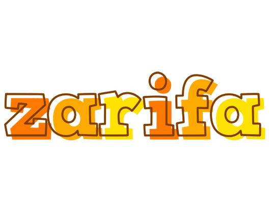 Zarifa desert logo