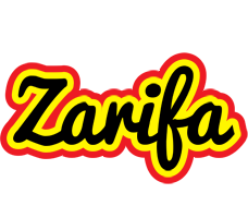 Zarifa flaming logo