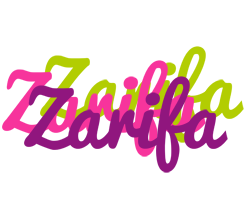 Zarifa flowers logo