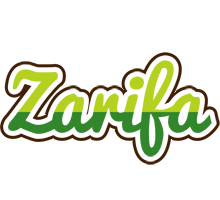 Zarifa golfing logo