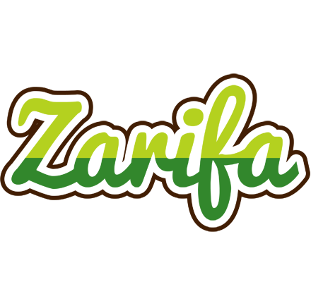 Zarifa golfing logo