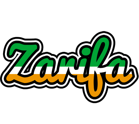 Zarifa ireland logo