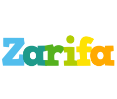 Zarifa rainbows logo