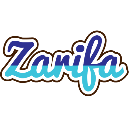 Zarifa raining logo